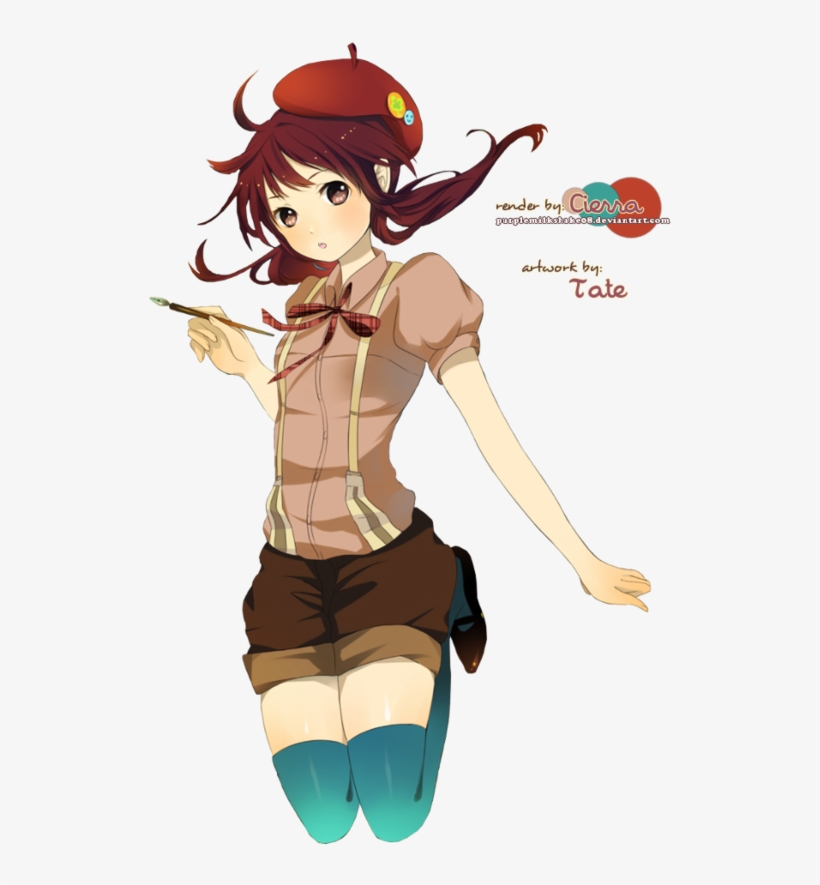 Anime Girl Artist Png, transparent png #2177712