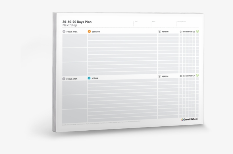 30 60 90 Day Plan 3 - Portable Network Graphics, transparent png #2177808