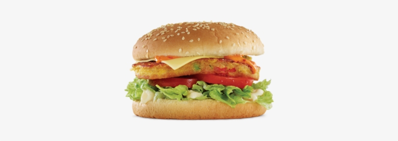 Veggie Burger - Jack In The Box Spicy Chicken, transparent png #2178113
