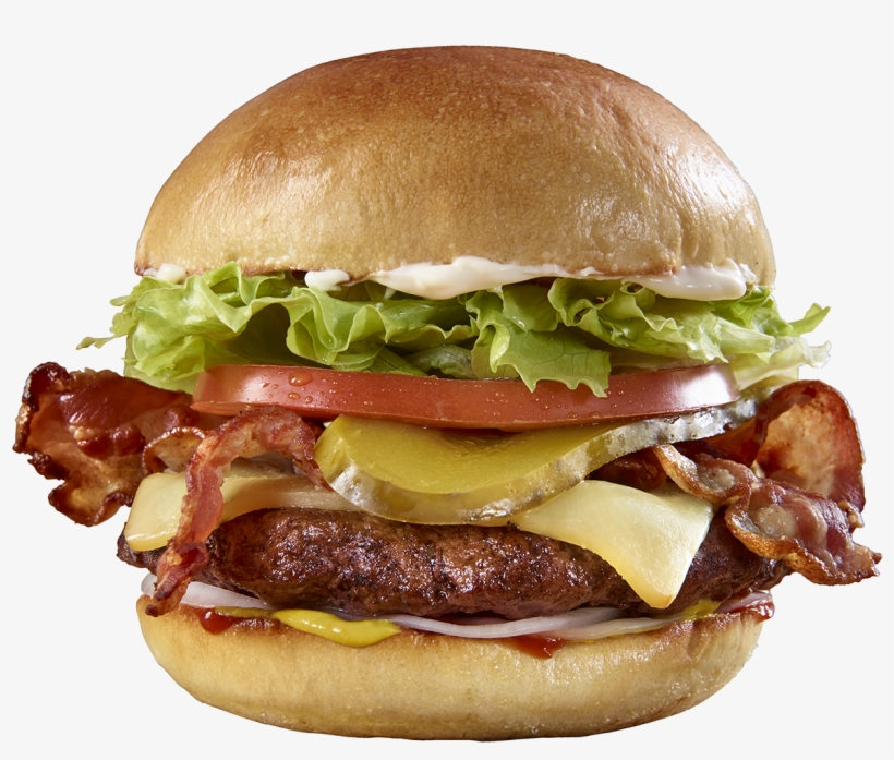 Burger3 - Giant Junior Bacon Cheeseburger, transparent png #2178197