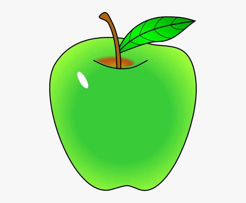 Green Apple Clipart - Apple, transparent png #2178482