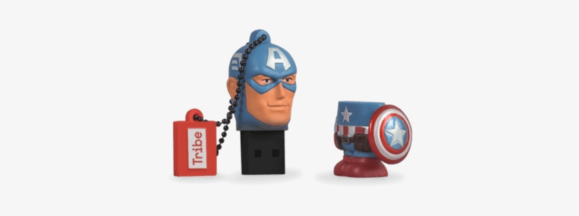 Marvel - Captain America Memory Stick 16gb, transparent png #2178542