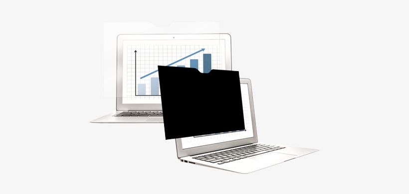 Privascreen™ Blackout Privacy Filter - Fellowes Privascreen Blackout Notebook Privacy Filter, transparent png #2178565