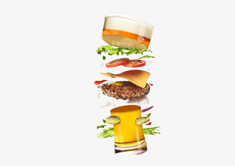 Burgers - Burger And Beer, transparent png #2178657