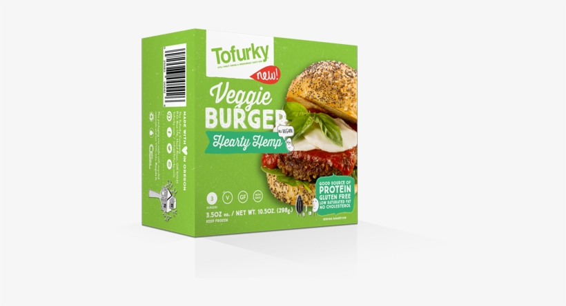 1 - - Tofurky Hemp Burger, transparent png #2178660