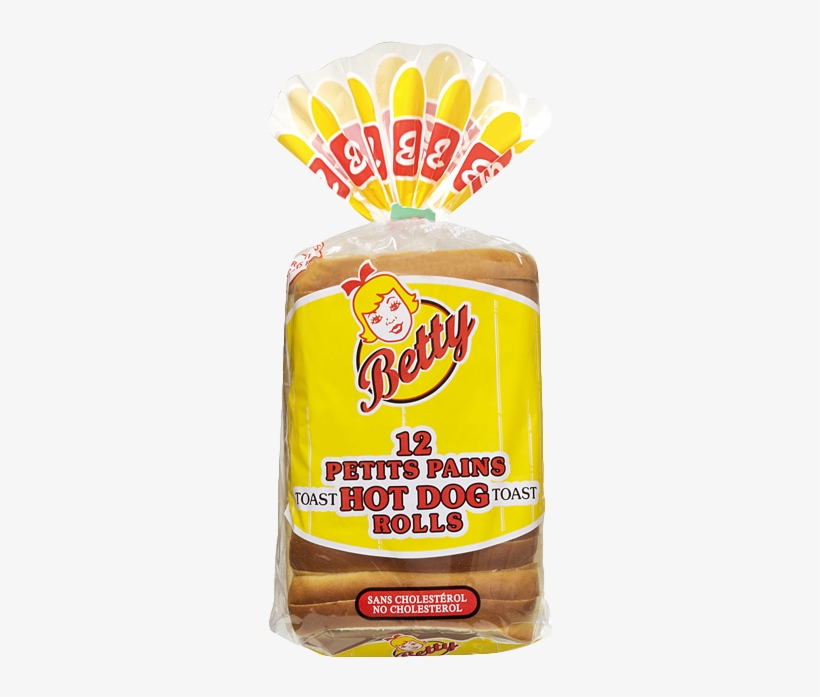Hot Dog Toast - Betty Hot Dog Buns, transparent png #2178701