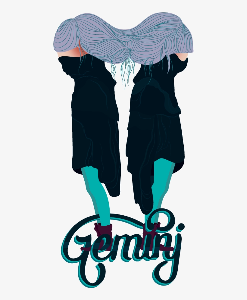 Gemini Twins ~ - Zodiac, transparent png #2179022