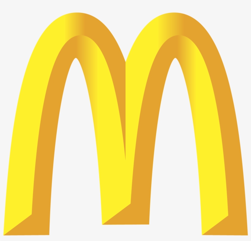 Mcdonalds Golden Arches Logo Vector - Mcdonalds Logo Clip Art, transparent png #2179167