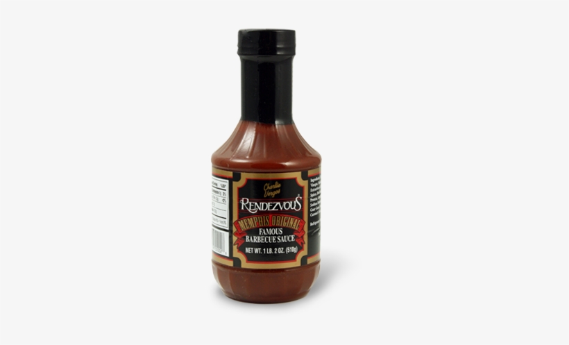 Rendezvous Memphis Original Famous Barbecue Sauce 18 - Charlie Vergos Barbecue Sauce, Memphis Original, Hot, transparent png #2179581
