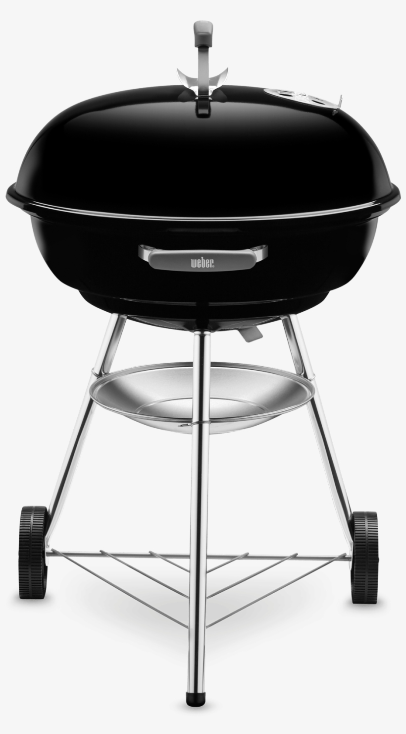 Compact Kettle Charcoal Barbecue 57cm - Weber Compact Kettle 47, transparent png #2179647
