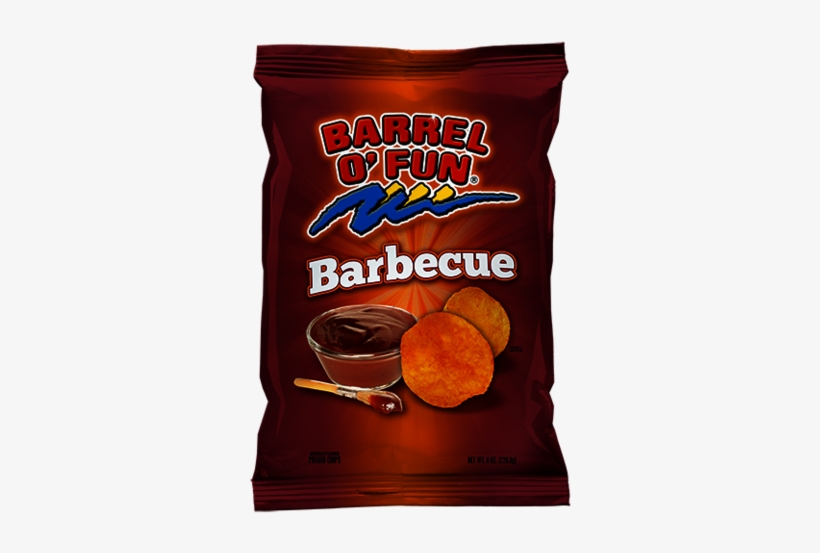 Barbecue Potato Chips - Barrel O Fun Barbecue Chips, transparent png #2179865