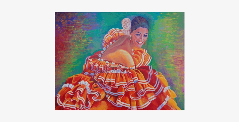 The Birth Of The Flamenco Venus - Modern Art, transparent png #2180271