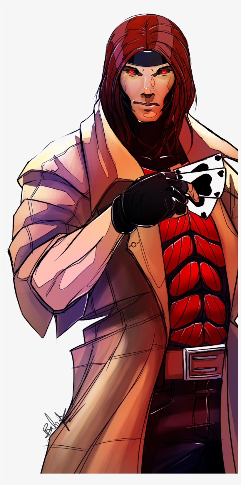 Gambit Png Free Download - Gambit, transparent png #2180428