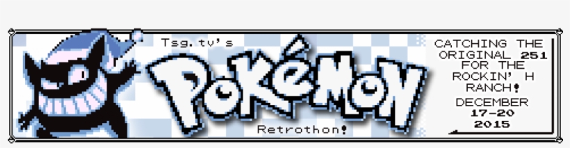 Cropped Tsg Pokemon Retro 2015 Site Banner Dec - Pokémon Red Version Reproduction Nintendo Game Boy, transparent png #2180691