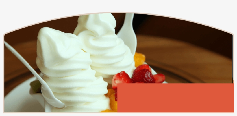 Vanilla Ice Cream With Fruits - Recette Glace Au Yaourt, transparent png #2180963