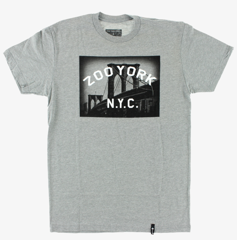 Zoo Kings Brooklyn Bridge T-shirt - Zoo York, transparent png #2181684