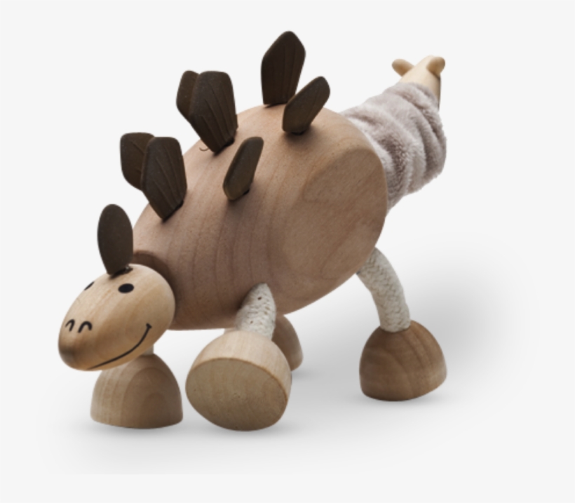 Stegosaurus - Stegosaurus - Anamalz Stegosaurus Wooden Toy, transparent png #2181752