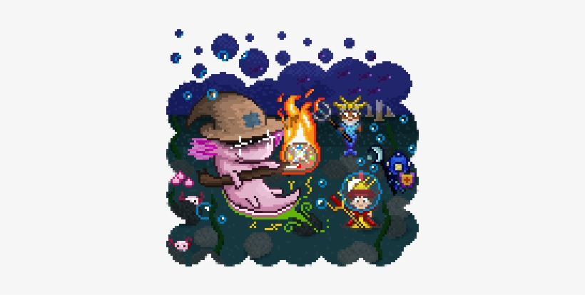 Axolotl Promotional Art - Habitica Axolotl, transparent png #2181799