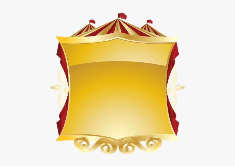 Carnival Frames-gold - Carnival Png, transparent png #2181846