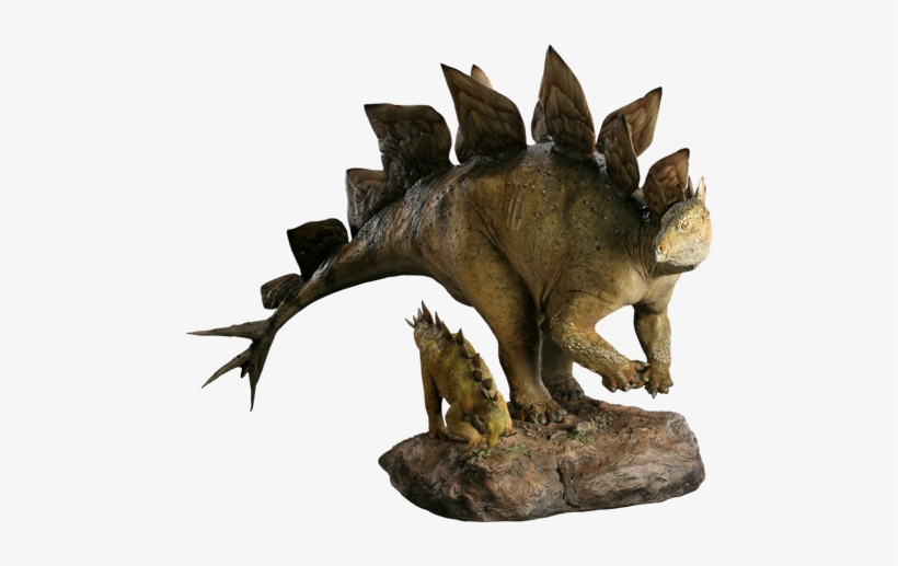 16" Dinosauria Maquette Stegosaurus - Dinosaur, transparent png #2182111