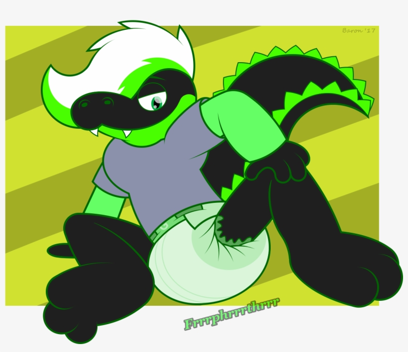 Gassy Gator - Cartoon, transparent png #2182588