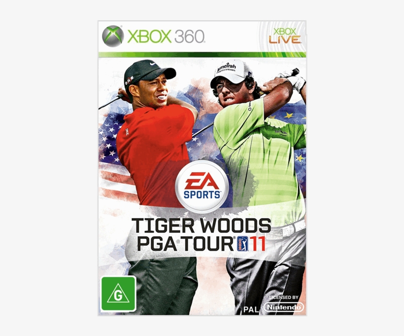Xbox 360 Tiger Woods 11, transparent png #2183097