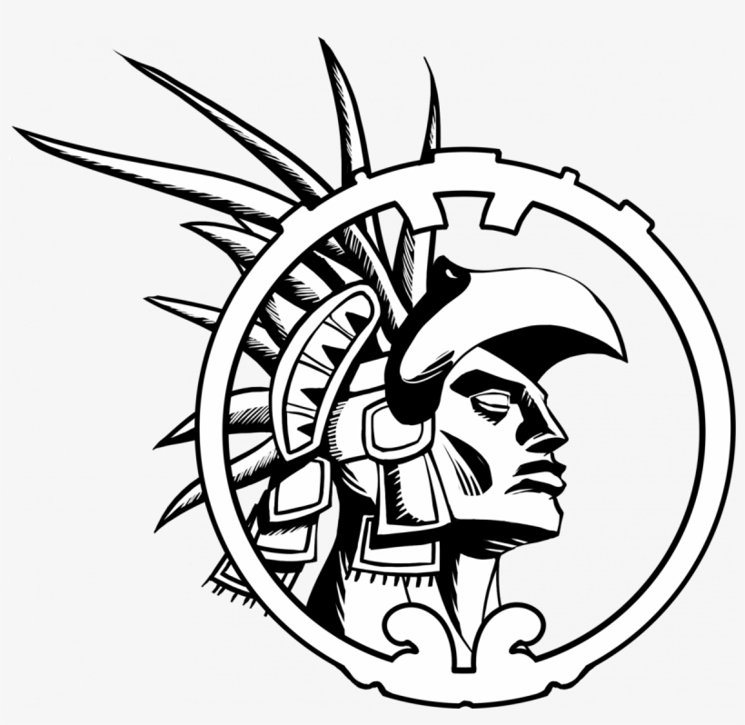 About Us Aztec Warriors - Aztec Warrior Drawings Easy, transparent png #2183517