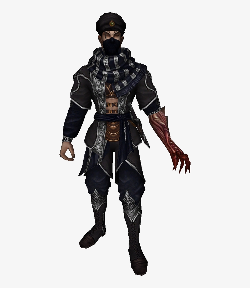 Sura Black Desert Warrior - Joker Arkham Knight Png, transparent png #2183757