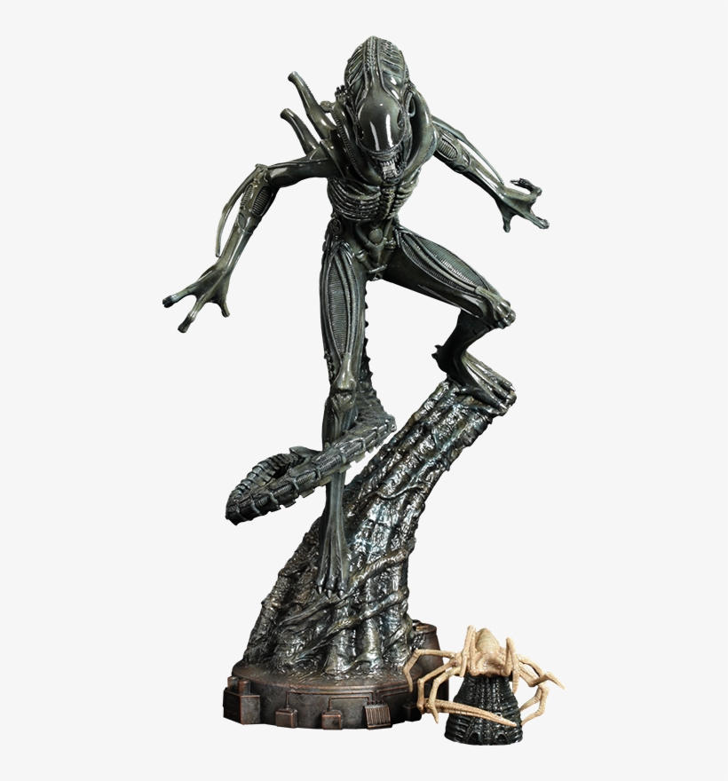 Alien Warrior Statue - Alien Warrior Aliens Statue, transparent png #2183803