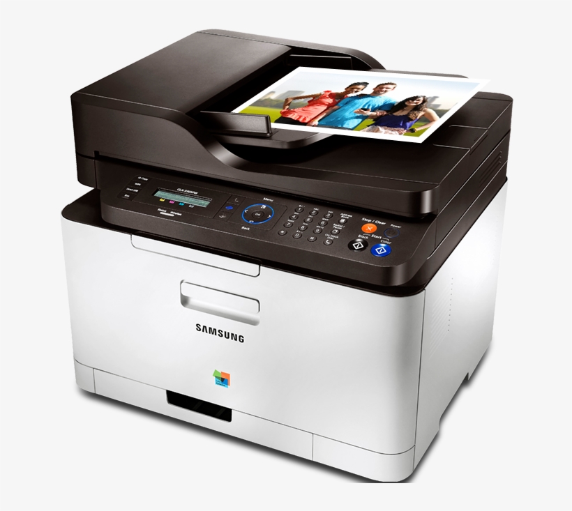 Clx 3305fw Samsung Printer, transparent png #2183947