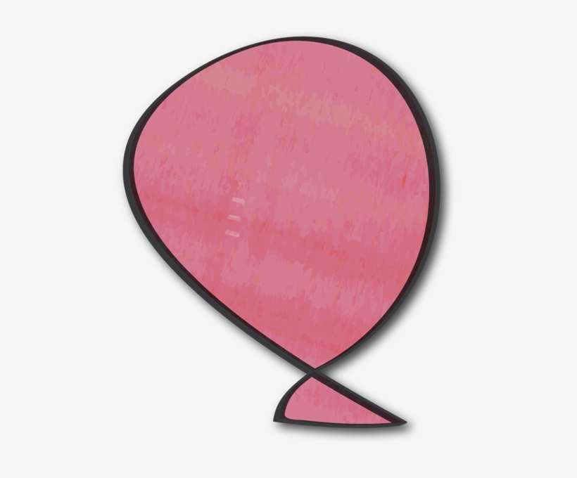 Pink Baloon - Balloon, transparent png #2184097