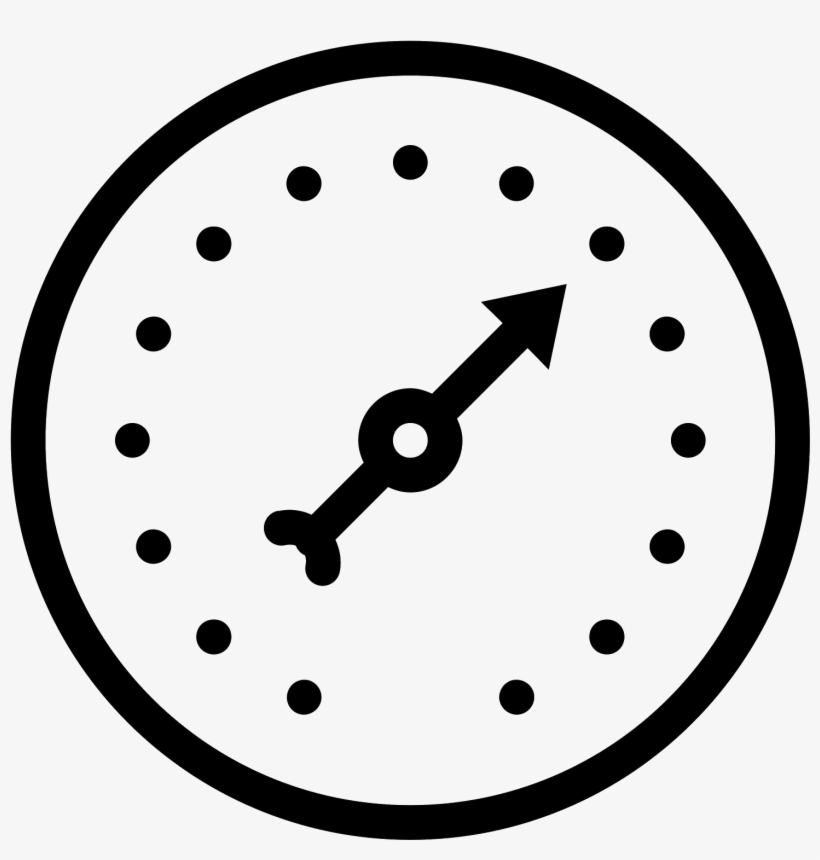 Clip Art Download Pressure Icon Free Download Png And - Gauge Icon, transparent png #2184543