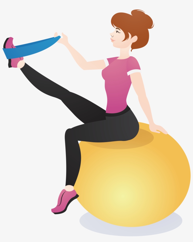 Physical Artworks Ball Movement Transprent Png Free - Yoga, transparent png #2184572