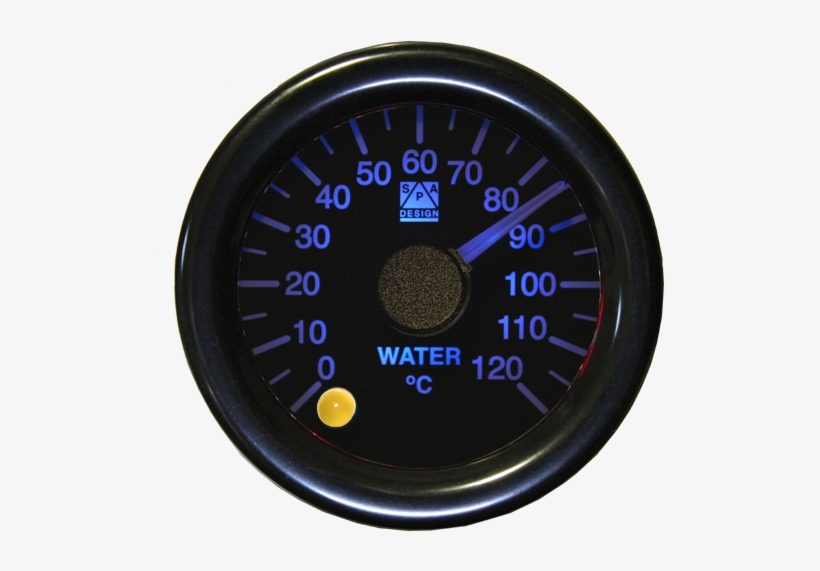 Water Temperature Gauge Wt-120 - Spa Design 52mm Water Temperature Stepper Motor Analogue, transparent png #2184596