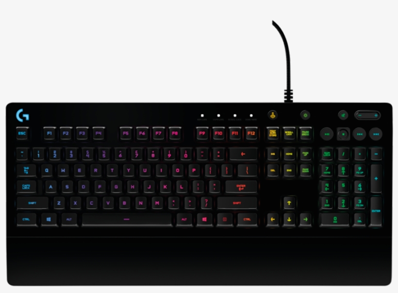 Png 72 Dpi Rgb G213 Prodigy Fob Noglow Whitebg Copy - Logitech Prodigy G213 Wired Keyboard, transparent png #2185096