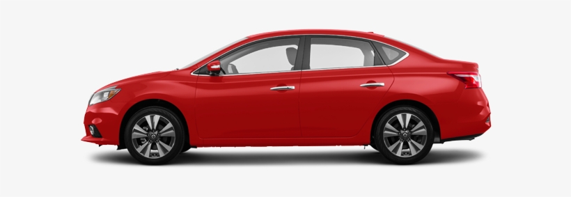 2017 Nissan Sentra - Hyundai Accent Sedan 2017 Rouge, transparent png #2185138