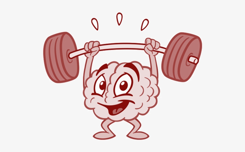 Exercise Is Good For The Brain - Cartoon Brain, transparent png #2185379