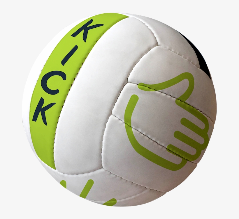 Learn To Hand Pass Gaa Football Training Spoton Sports - Gaelic Football Ball Png, transparent png #2185421