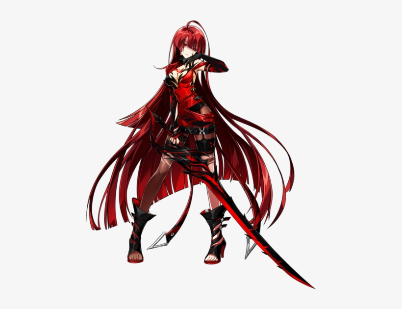 Bloody Queen - Elsword Bloody Queen Fanart, transparent png #2185423