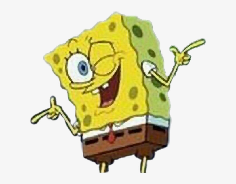 Meme Transparent Spongebob Licking Png