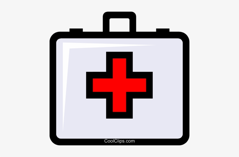Symbol Of A First Aid Kit Royalty Free Vector Clip - First Aid Kit Symbol, transparent png #2185602