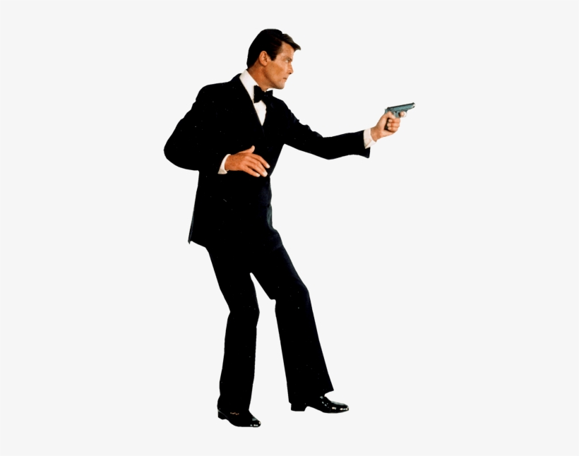 Roger Moore James Bond - Roger Moore James Bond Png, transparent png #2185667