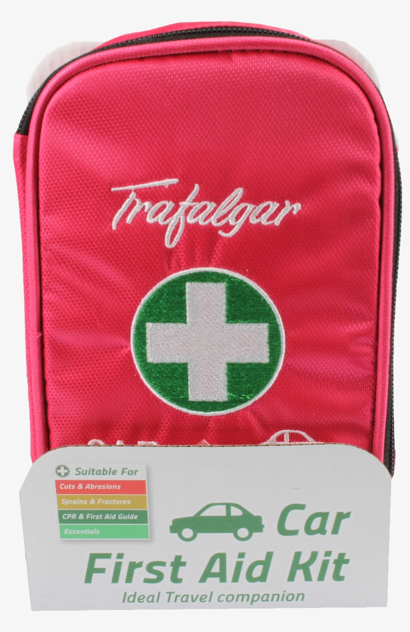 Trafalgar Car First Aid Kit Pink - Trafalgar Car First Aid Kit, transparent png #2185918