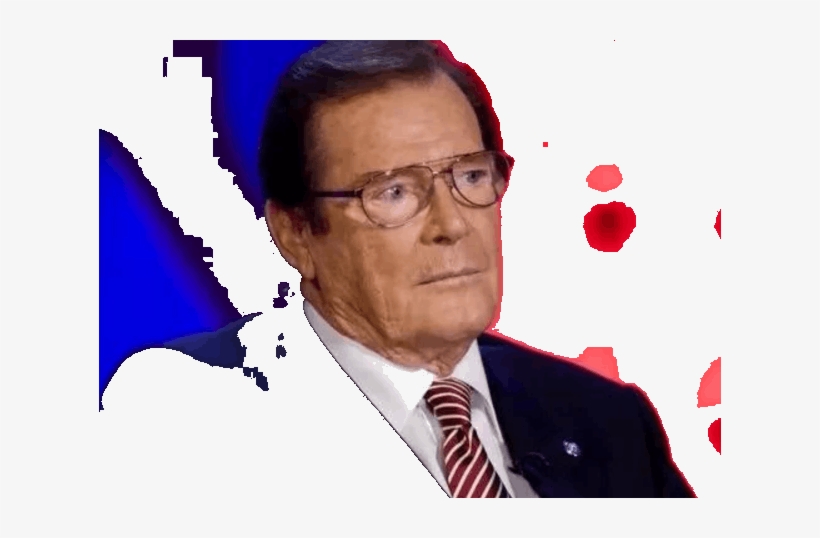 James Bond Actor Roger Moore - Actor, transparent png #2186170