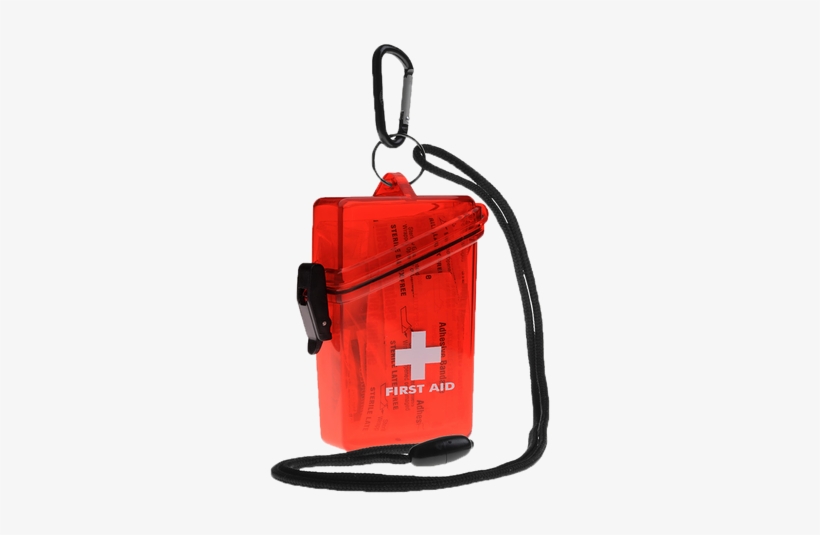 First Aid Kit - Witz Waterproof First Aid Kit, Clear Red, transparent png #2186463