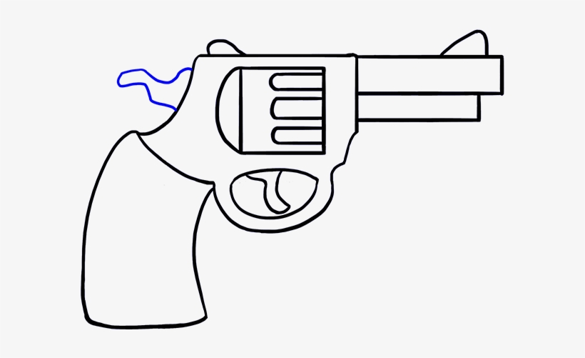 Weapon Clipart Easy Drawing - Drawing, transparent png #2186488