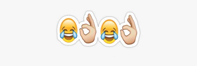 View Samegoogleiqdbsaucenao Sticker,375x360 - Laughing Emoji Ok Emoji, transparent png #2186579