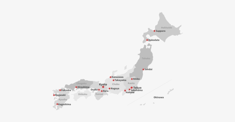 Com Map Of Japan - Japan Map Japan Guide, transparent png #2186640