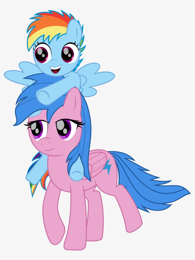 Rainbow Dash And Firefly - Zephyr And Rainbow Dash Eg, transparent png #2186662