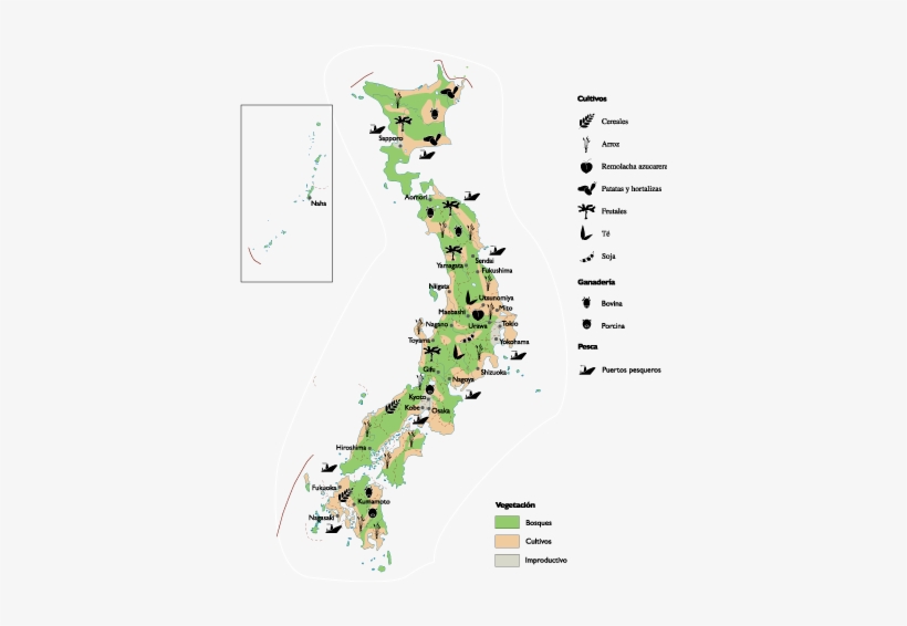 Japan Land Use Map, transparent png #2186710